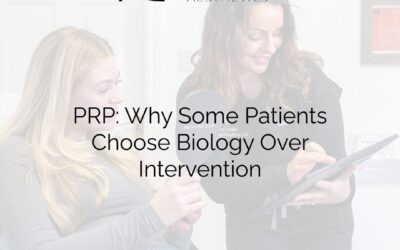 PRP: Why Some Patients Choose Biology Over Intervention